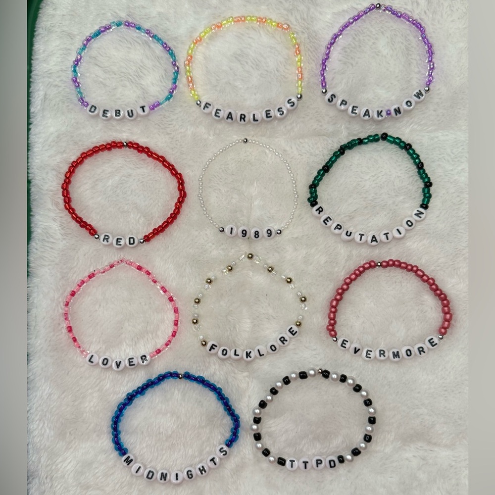 Full Set Taylor Swift Friendship Album Bracelets